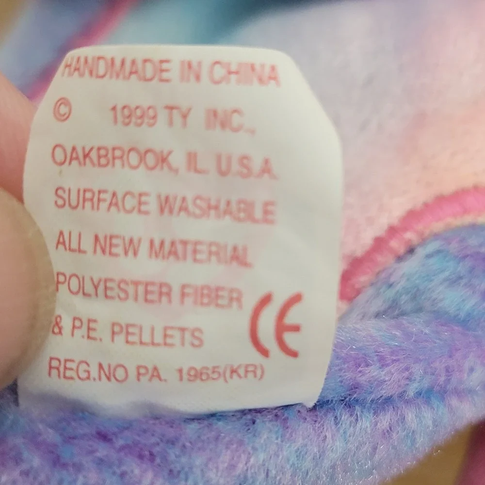 Ty Beanie Babies & McDonald's Teenie Beanie Lot 1999 Flutter the Butterfly Plush